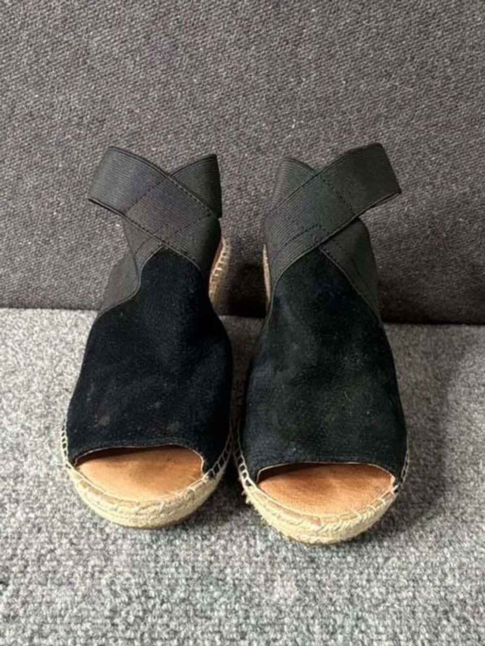 Gentle Souls by Kenneth Cole Colleen Crisscross Elastic Espadrille Wedge